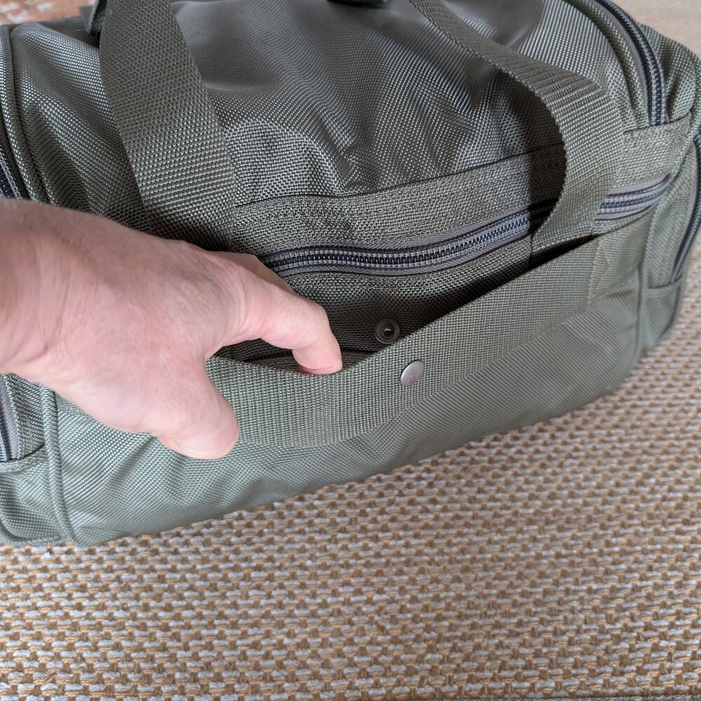 Pathfinder Ballistic Nylon Duffel, Olive Green - Picture 14 of 16